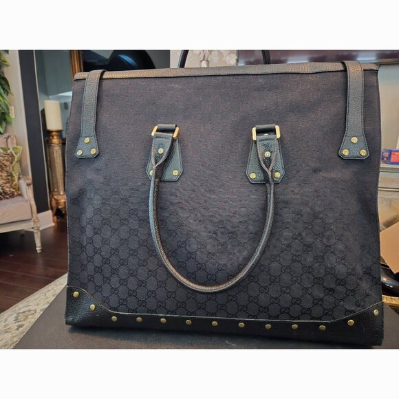 EUC Preloved Authentic Gucci Steamer Overnight Bag - Picture 11 of 13